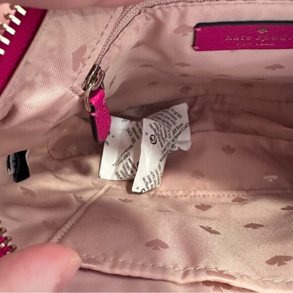 Kate Spade Rosie Small Crossbody Bag in Festive Pink - Picture 13 of 14